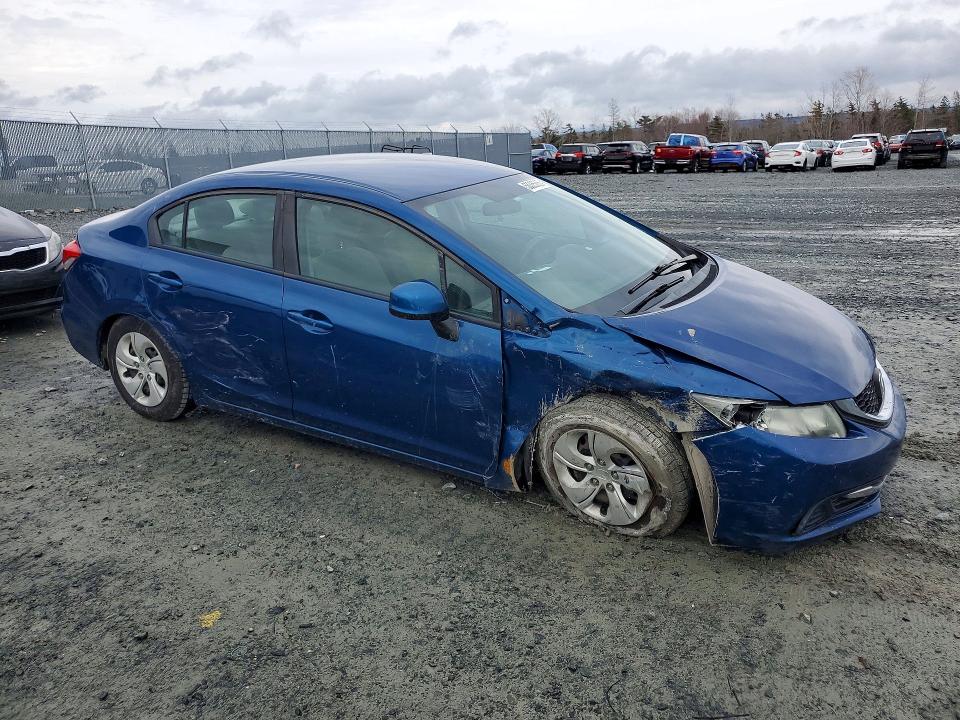 Aukcja sprzedaży 2013 Honda Civic Lx 4dr, vin: 2HGFB2F47DH022607, numer aukcji: 53325366