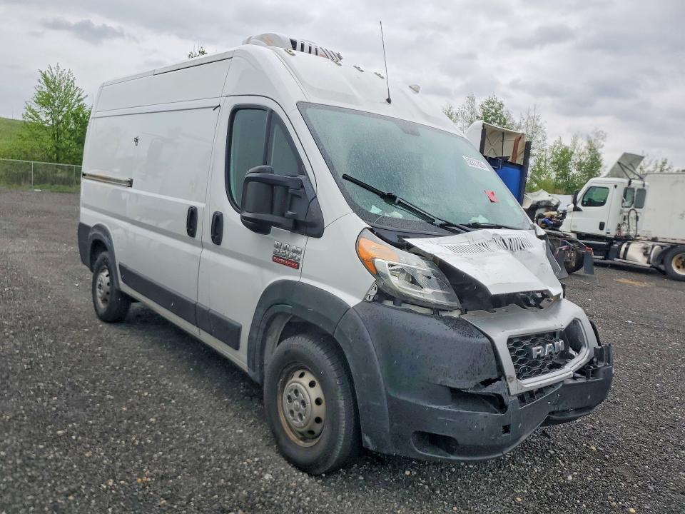 2021 Ram Promaster 2500 მანქანა იყიდება აუქციონზე, vin: 3C6LRVCG6ME516523, აუქციონის ნომერი: 52227826