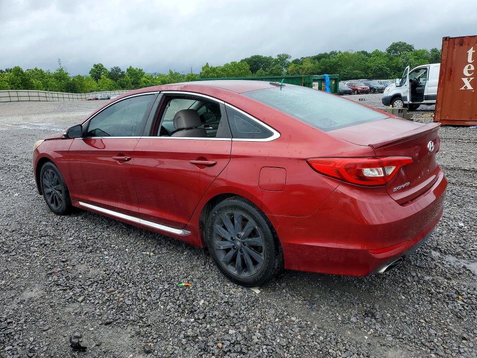 54814306 :رقم المزاد ، 5NPE34AF5FH051951 vin ، 2015 Hyundai Sonata مزاد بيع