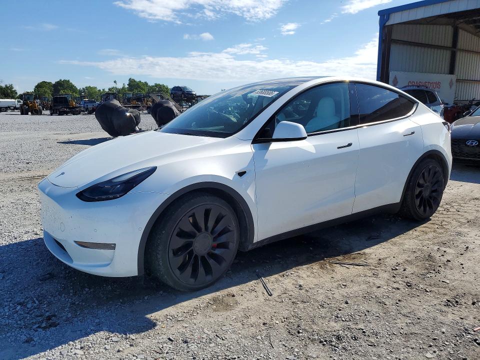 Aukcja sprzedaży 2022 Tesla Model Y, vin: 7SAYGDEF8NF448677, numer aukcji: 53688586