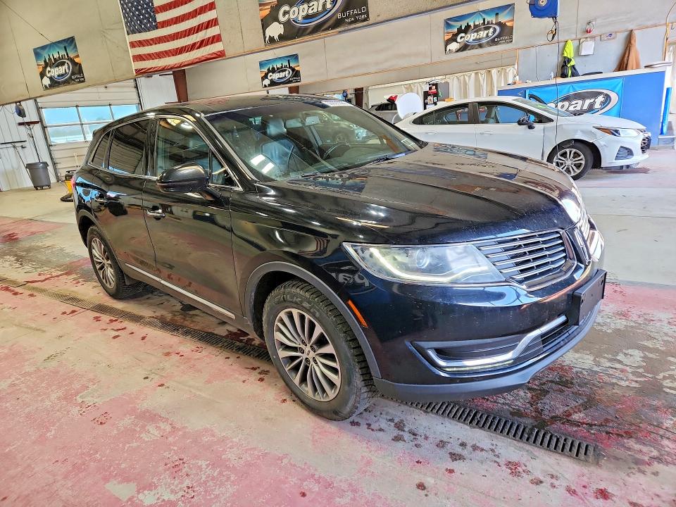 50925586 :رقم المزاد ، 2LMPJ8KR8HBL40464 vin ، 2017 Lincoln Mkx مزاد بيع
