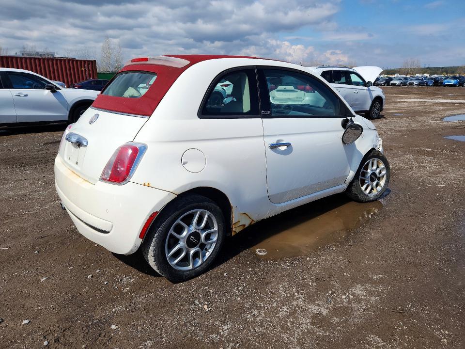 2012 Fiat 500 მანქანა იყიდება აუქციონზე, vin: 3C3CFFDR4CT130849, აუქციონის ნომერი: 51335116