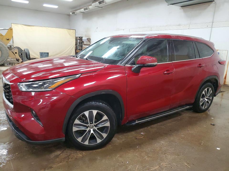 Aukcja sprzedaży 2021 Toyota Highlander, vin: 5TDGZRAH1MS063057, numer aukcji: 51773286