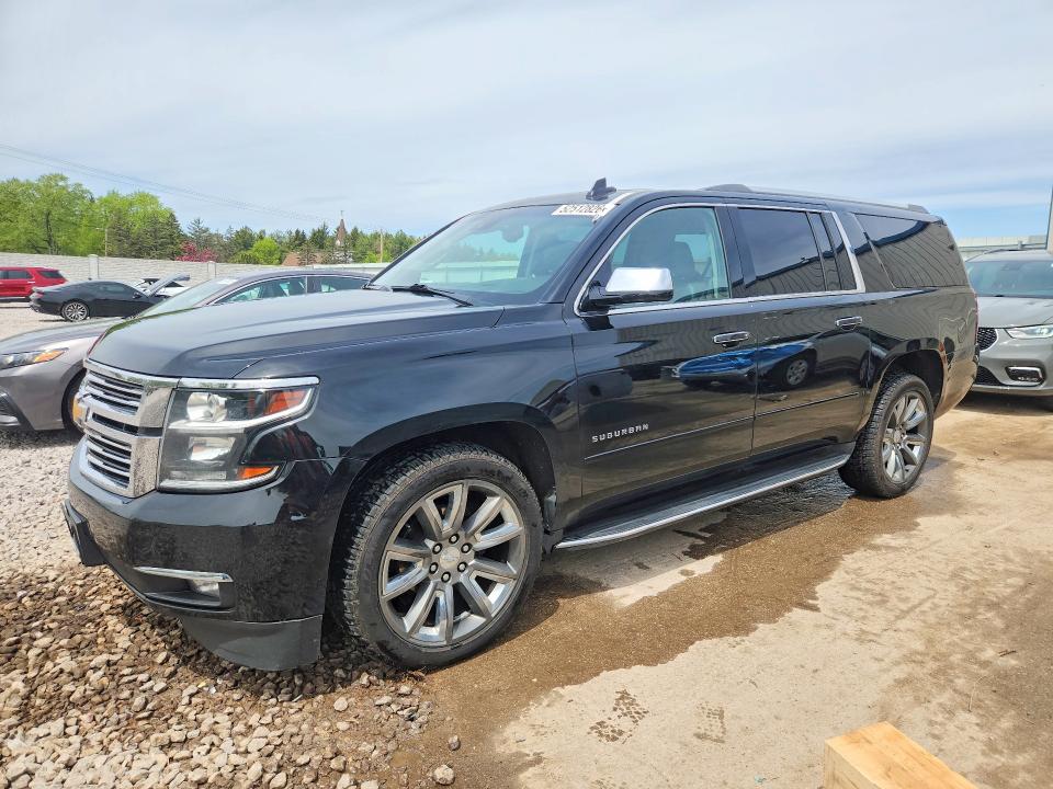 52512826 :رقم المزاد ، 1GNSKJKC1JR151613 vin ، 2018 Chevrolet Suburban مزاد بيع