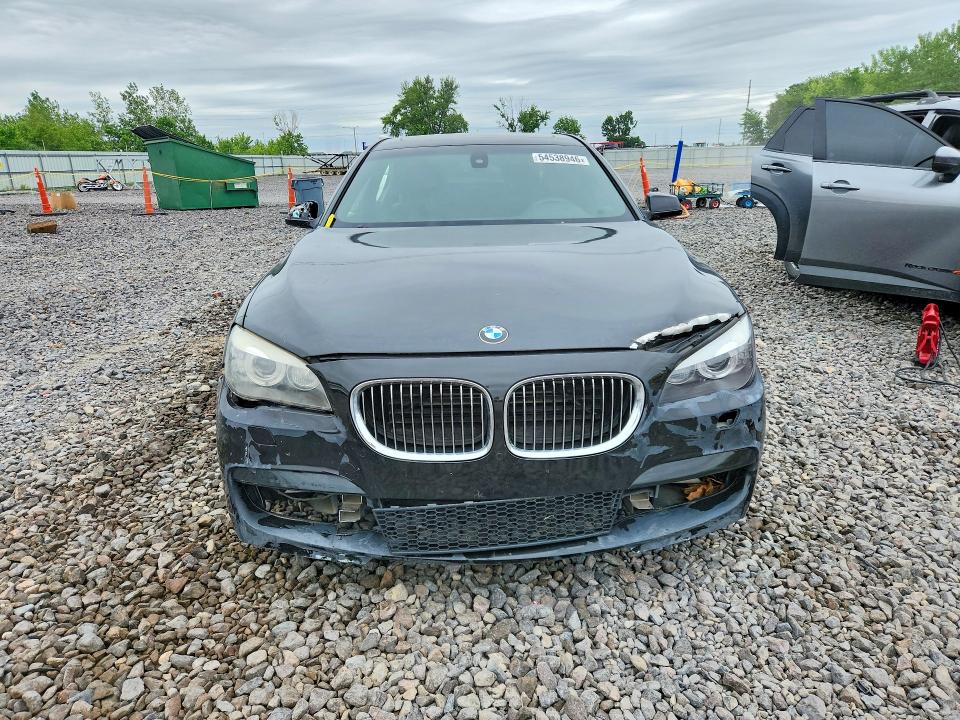 2012 Bmw 750 მანქანა იყიდება აუქციონზე, vin: WBAKC6C57CC396275, აუქციონის ნომერი: 54538946