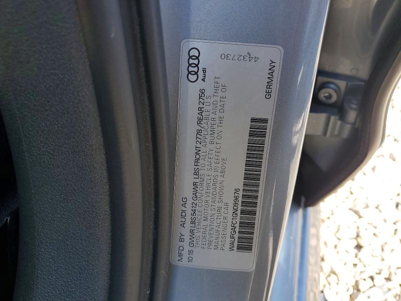 Продажа на аукционе авто 2016 Audi A6, vin: WAUFGAFC1GN099676, номер лота: 53343016