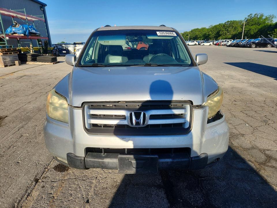 53536066 :رقم المزاد ، 5FNYF28566B005517 vin ، 2006 Honda Pilot مزاد بيع