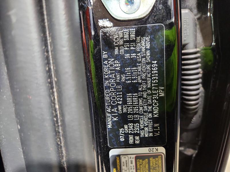 Продажа на аукционе авто 2026 Kia Niro, vin: KNDCP3LE7T5319694, номер лота: 53091816
