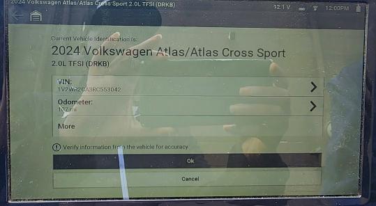 Продажа на аукционе авто 2024 Volkswagen Atlas, vin: 1V2WR2CA3RC553042, номер лота: 52455666