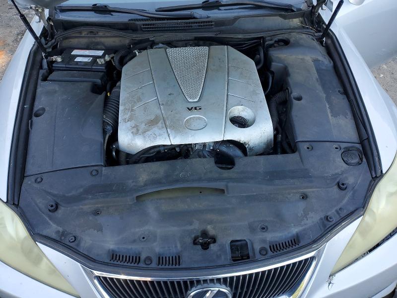 53379196 :رقم المزاد ، JTHBE262682015843 vin ، 2008 Lexus Is مزاد بيع
