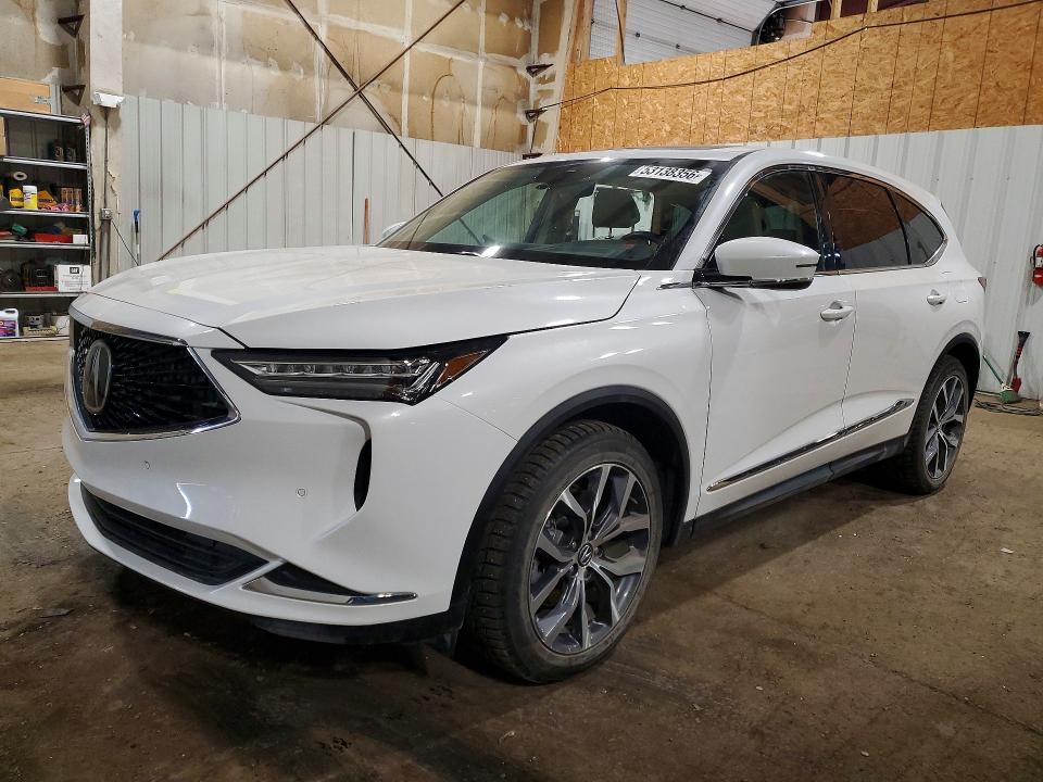 53138356 :رقم المزاد ، 5J8YE1H43PL025860 vin ، 2023 Acura Mdx مزاد بيع