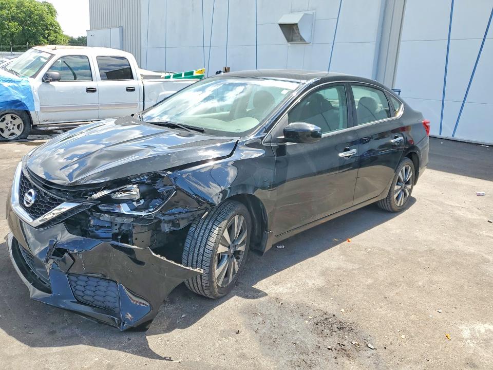 54749056 :رقم المزاد ، 3N1AB7AP1KY213599 vin ، 2019 Nissan Sentra مزاد بيع