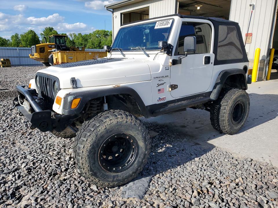 2000 Jeep Wrangler / Tj მანქანა იყიდება აუქციონზე, vin: 1J4FA49S9YP745006, აუქციონის ნომერი: 51695386