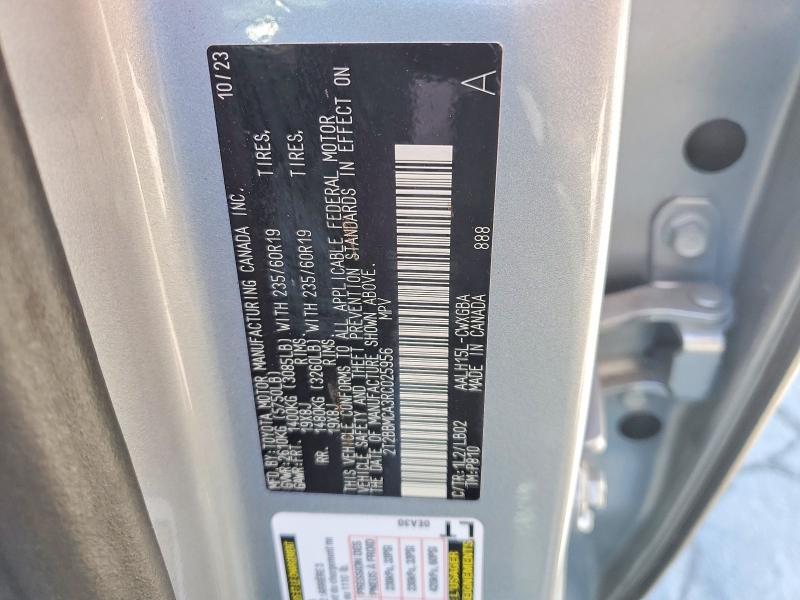 2024 Lexus Rx 350h მანქანა იყიდება აუქციონზე, vin: 2T2BBMCA3RC025956, აუქციონის ნომერი: 53730986