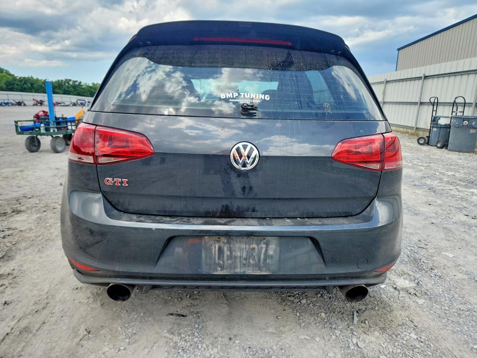 2017 Volkswagen Gti მანქანა იყიდება აუქციონზე, vin: 3VW547AU2HM057715, აუქციონის ნომერი: 55279526