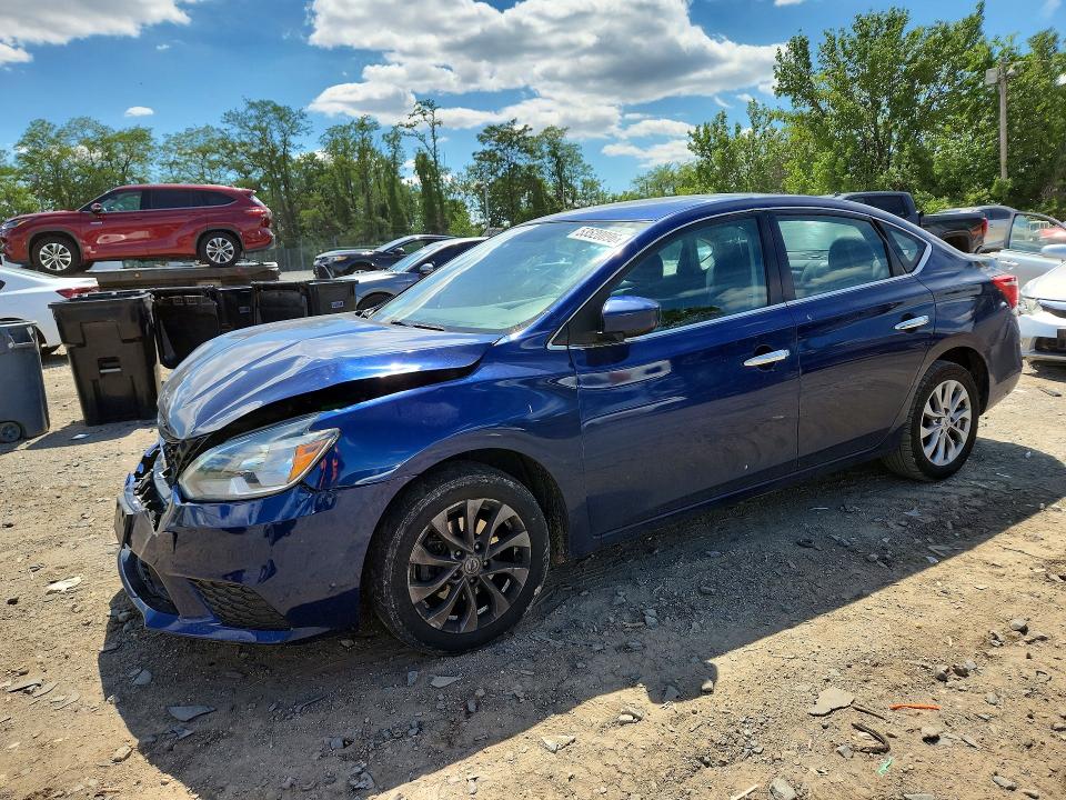 2019 Nissan Sentra მანქანა იყიდება აუქციონზე, vin: 3N1AB7AP9KY298479, აუქციონის ნომერი: 53520096