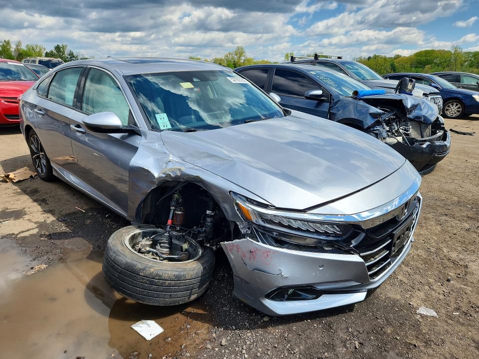 52767256 :رقم المزاد ، 1HGCV1F55MA123589 vin ، 2021 Honda Accord مزاد بيع