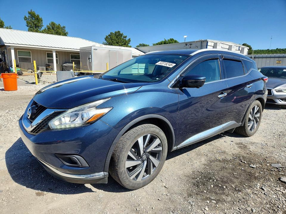 2017 Nissan Murano მანქანა იყიდება აუქციონზე, vin: 5N1AZ2MH8HN117602, აუქციონის ნომერი: 53318246