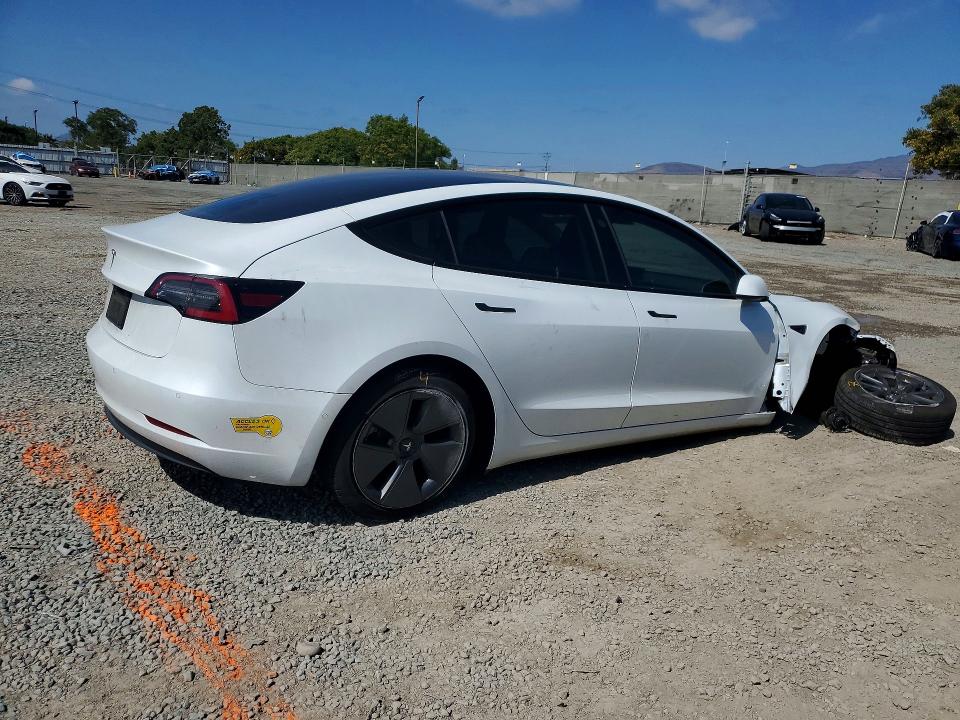 Продажа на аукционе авто 2022 Tesla Model 3, vin: 5YJ3E1EA5NF316234, номер лота: 53697666