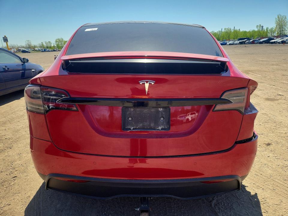 2022 Tesla Model X მანქანა იყიდება აუქციონზე, vin: 7SAXCDE53NF341034, აუქციონის ნომერი: 54793246