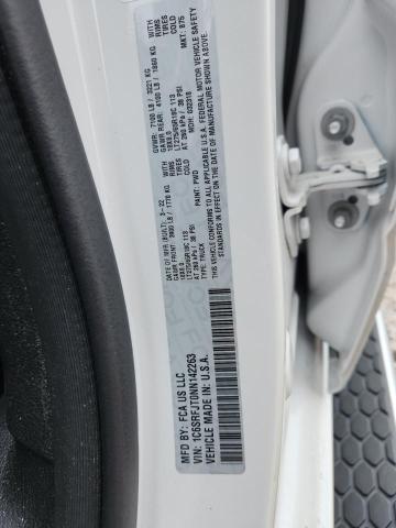 Продаж на аукціоні авто 2022 Ram 1500, vin: 1C6SRFJT0NN142263, номер лоту: 54136786