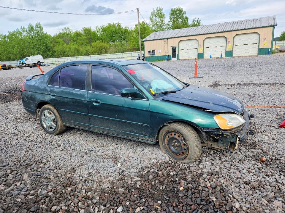 Продажа на аукционе авто 2002 Honda Civic, vin: 2HGES26722H512553, номер лота: 51891456