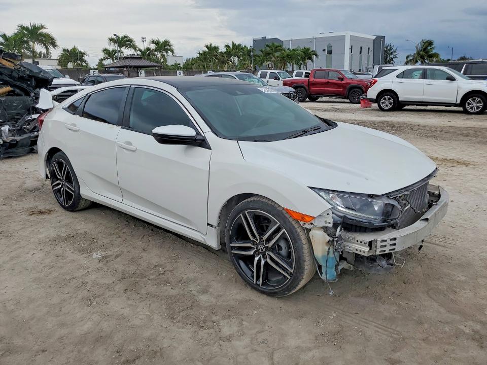 2020 Honda Civic მანქანა იყიდება აუქციონზე, vin: 2HGFC2F88LH581095, აუქციონის ნომერი: 53546186