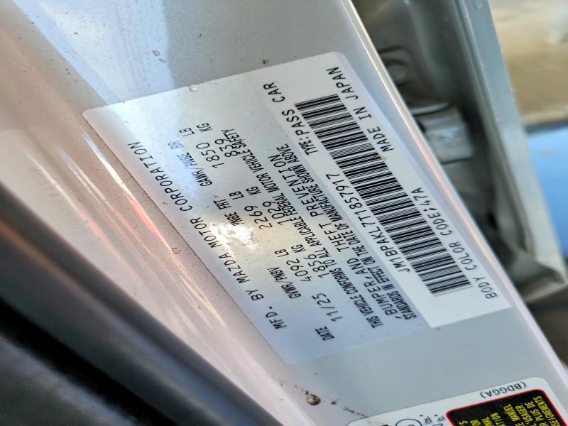 54909576 :رقم المزاد ، JM1BPAKL7T1857917 vin ، 2026 Mazda Mazda3 مزاد بيع
