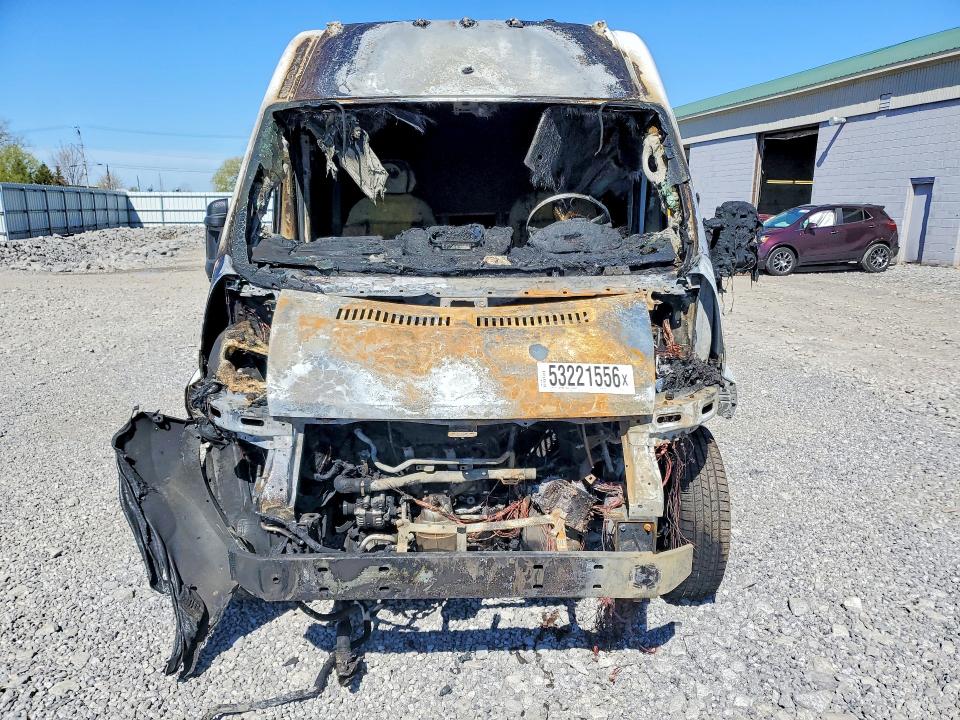 53221556 :رقم المزاد ، 3C6URVJG5KE560551 vin ، 2019 Ram Promaster 3500 مزاد بيع