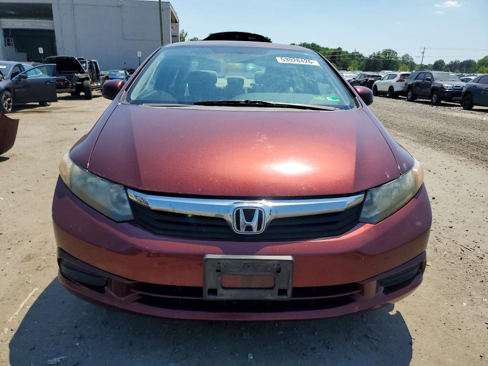 53928426 :رقم المزاد ، 2HGFB2F80CH579599 vin ، 2012 Honda Civic مزاد بيع