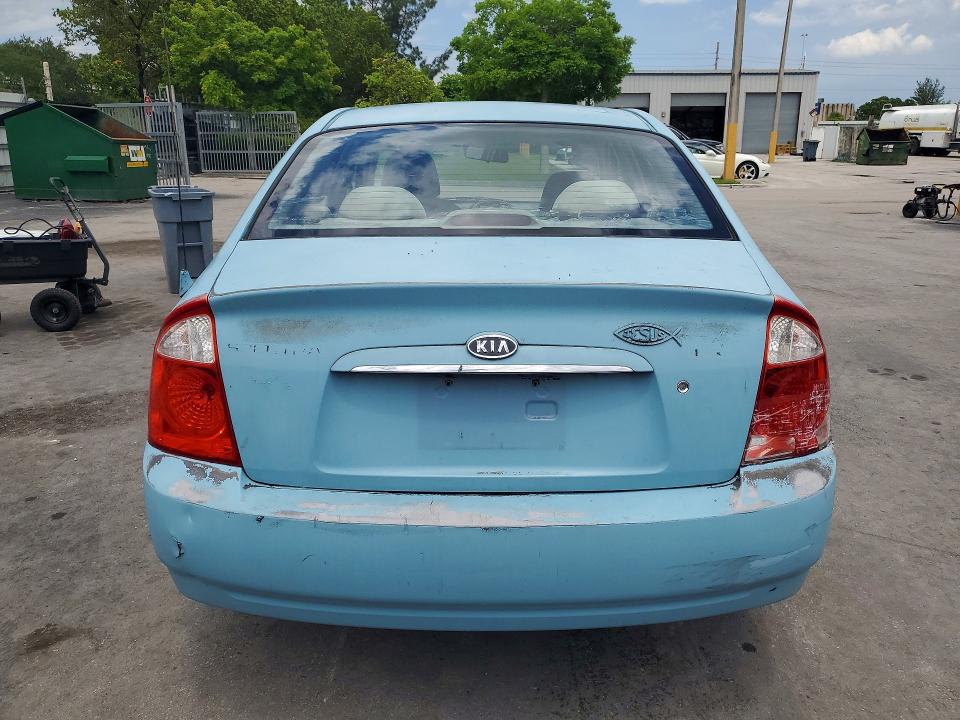 Auction sale of the 2005 Kia Spectra, vin: KNAFE121655089510, lot number: 55598346