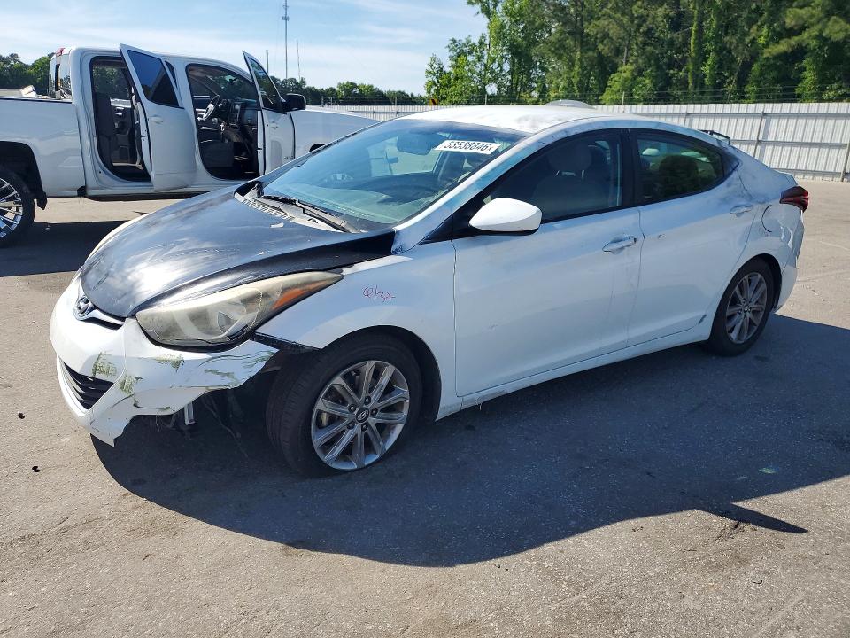 Продаж на аукціоні авто 2015 Hyundai Elantra, vin: 5NPDH4AE5FH634475, номер лоту: 53538846