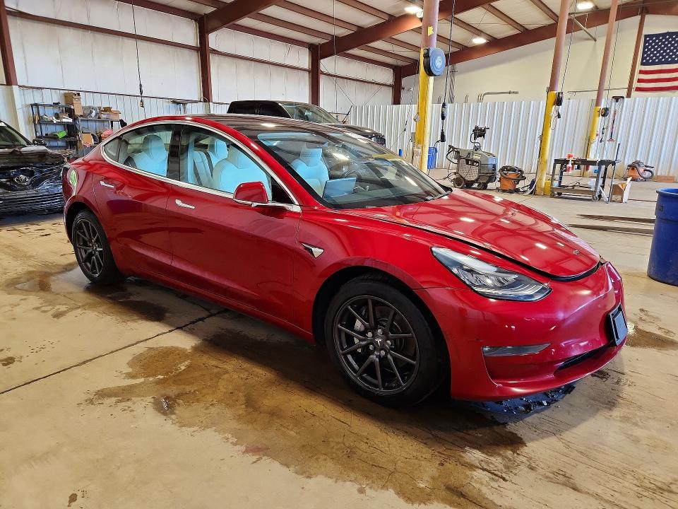 Продажа на аукционе авто 2018 Tesla Model 3, vin: 5YJ3E1EB4JF075169, номер лота: 55166096