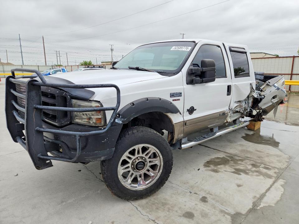 2002 Ford F250 მანქანა იყიდება აუქციონზე, vin: 1FTNW21F52EB68337, აუქციონის ნომერი: 52589776