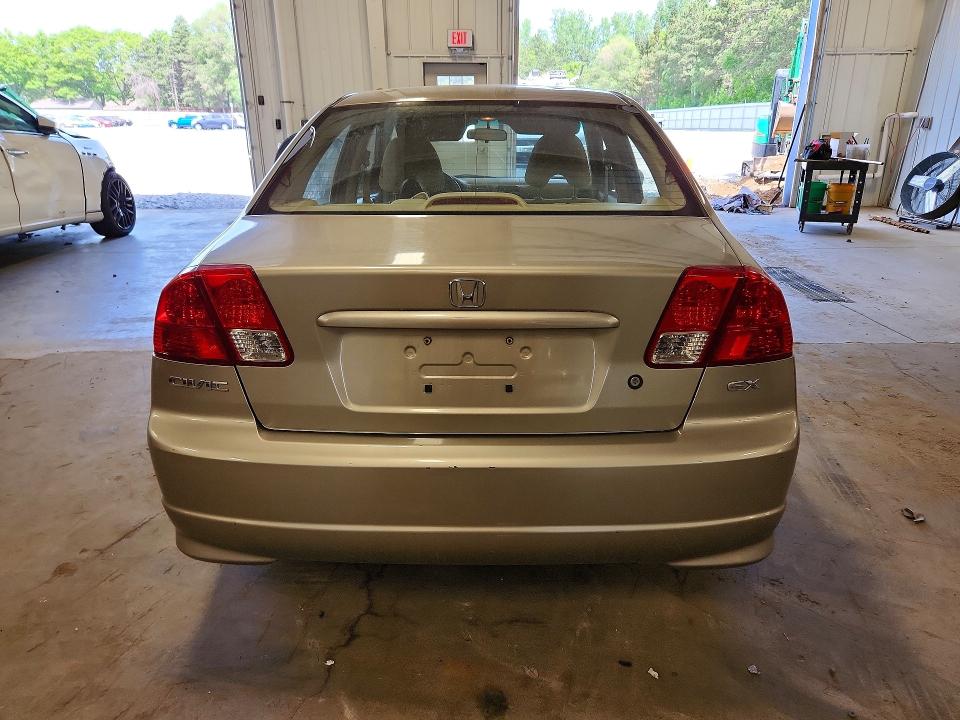 Aukcja sprzedaży 2005 Honda Civic, vin: 2HGES26825H565248, numer aukcji: 54012146