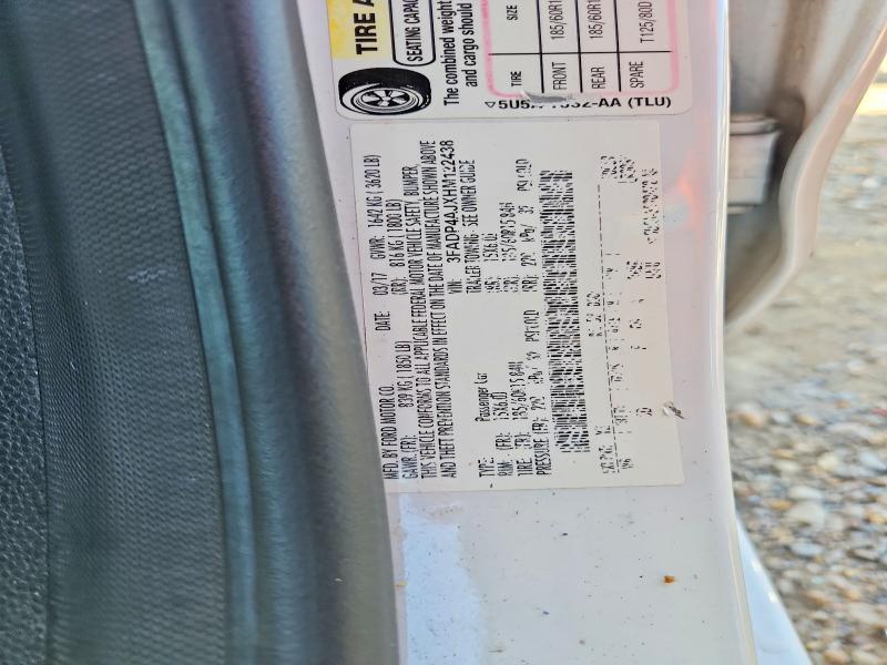 Aukcja sprzedaży 2017 Ford Fiesta, vin: 3FADP4AJXHM122438, numer aukcji: 55059706
