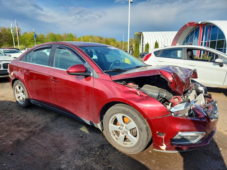 2016 Chevrolet Cruze Limited მანქანა იყიდება აუქციონზე, vin: 1G1PE5SB2G7124549, აუქციონის ნომერი: 52591806