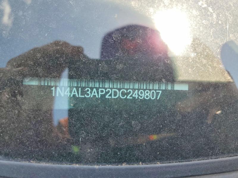 2013 Nissan Altima მანქანა იყიდება აუქციონზე, vin: 1N4AL3AP2DC249807, აუქციონის ნომერი: 52015736