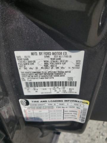 Продаж на аукціоні авто 2011 Ford F150, vin: 1FTFW1CT4BFB81379, номер лоту: 53595866
