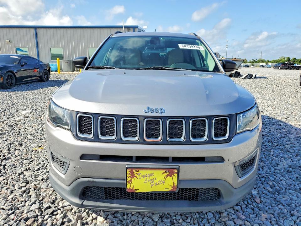 2018 Jeep Compass მანქანა იყიდება აუქციონზე, vin: 3C4NJDAB6JT422806, აუქციონის ნომერი: 54159236