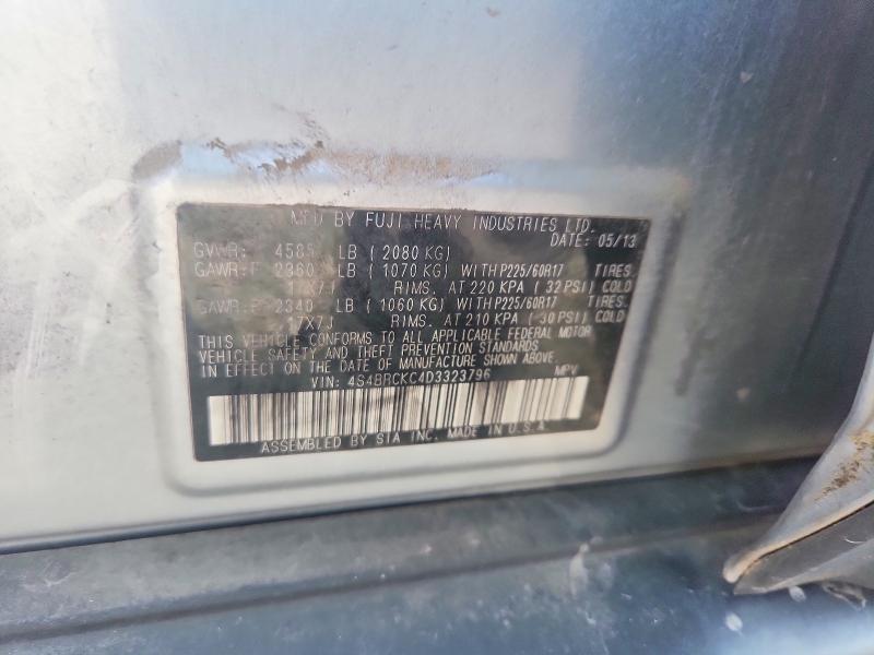 Продаж на аукціоні авто 2013 Subaru Outback, vin: 4S4BRCKC4D3323796, номер лоту: 53691566
