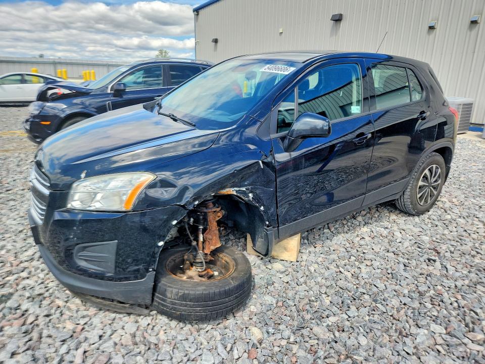 2016 Chevrolet Trax მანქანა იყიდება აუქციონზე, vin: 3GNCJKSB1GL228775, აუქციონის ნომერი: 54096686