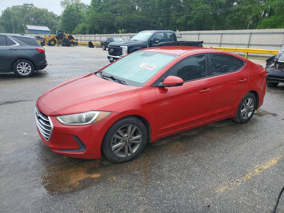 52385496 :رقم المزاد ، 5NPD84LF2HH027300 vin ، 2017 Hyundai Elantra مزاد بيع