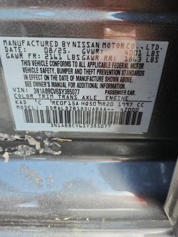 52045356 :رقم المزاد ، 3N1AB8CV6SY385077 vin ، 2025 Nissan Sentra مزاد بيع
