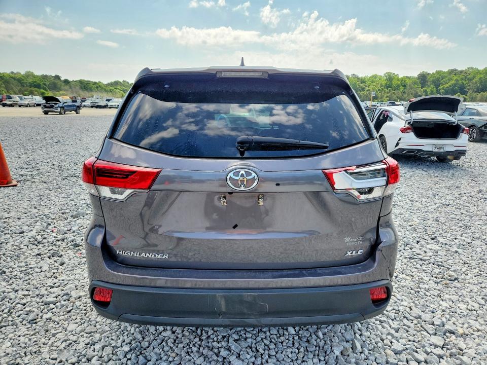 Aukcja sprzedaży 2019 Toyota Highlander, vin: 5TDKZRFH8KS329075, numer aukcji: 54284006