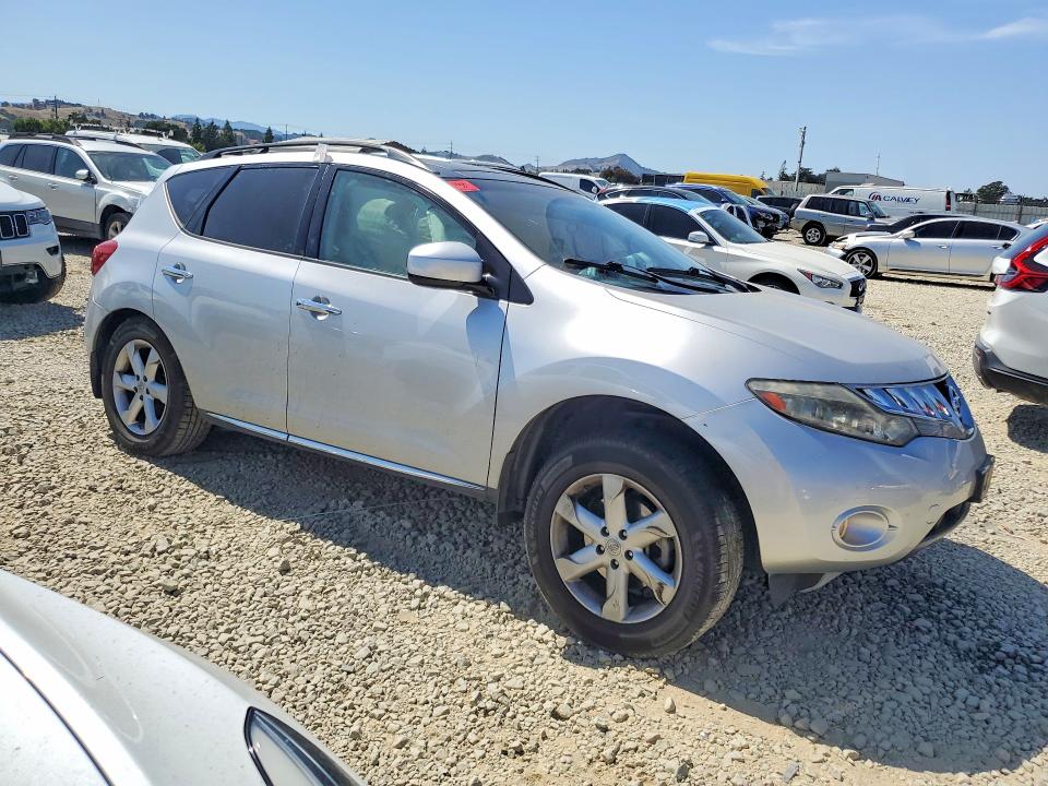 2010 Nissan Murano მანქანა იყიდება აუქციონზე, vin: JN8AZ1MU0AW011760, აუქციონის ნომერი: 54023816