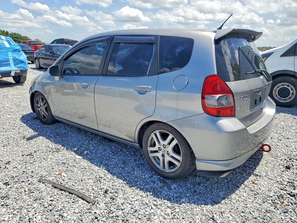 54481706 :رقم المزاد ، JHMGD38467S028426 vin ، 2007 Honda Fit مزاد بيع