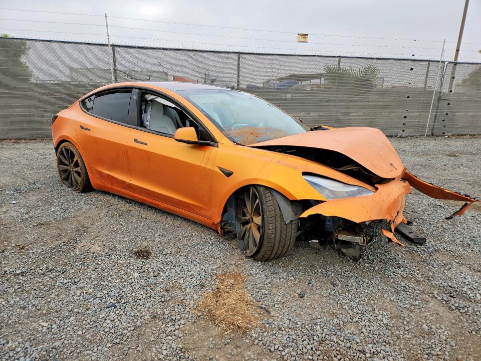2018 Tesla Model 3 მანქანა იყიდება აუქციონზე, vin: 5YJ3E1EB9JF080772, აუქციონის ნომერი: 52032936