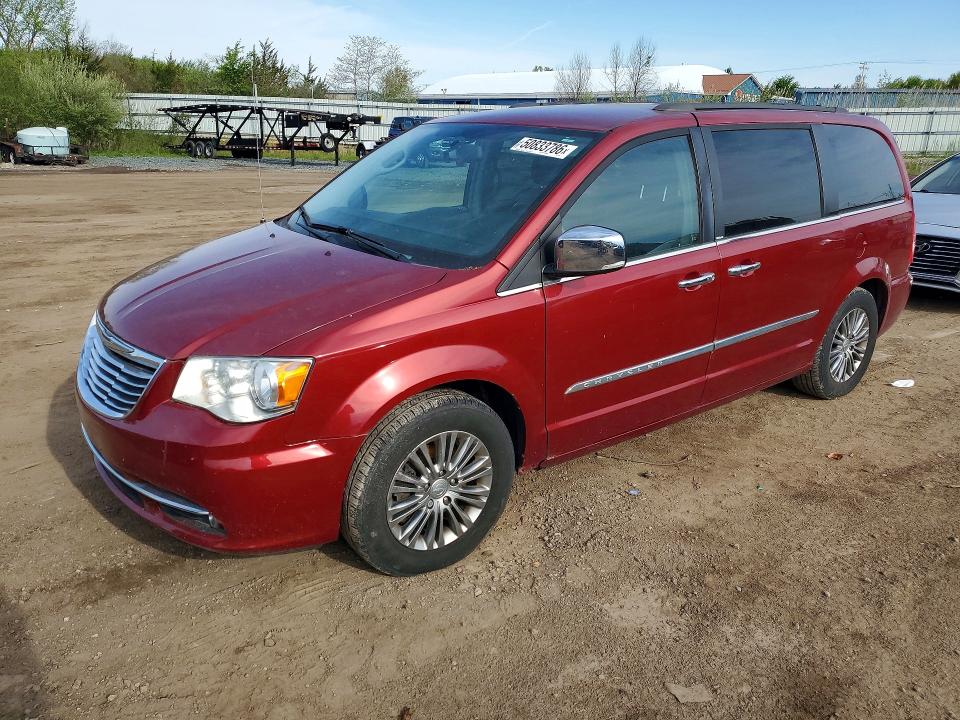 2014 Chrysler Town & Country მანქანა იყიდება აუქციონზე, vin: 2C4RC1CG1ER147597, აუქციონის ნომერი: 50833786