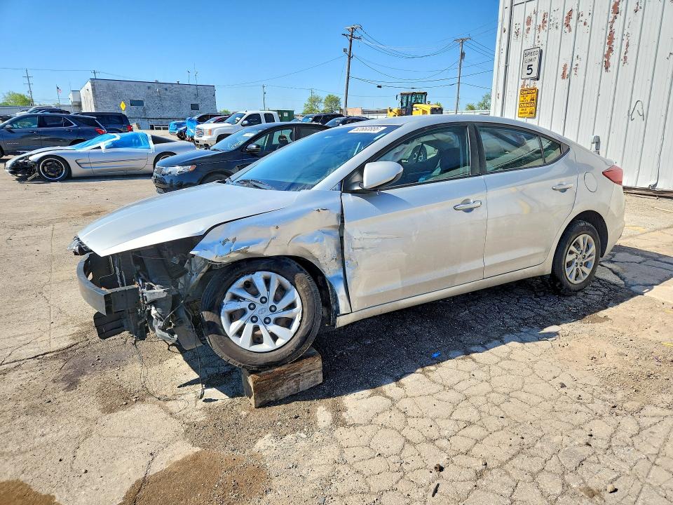 2019 Hyundai Elantra მანქანა იყიდება აუქციონზე, vin: 5NPD74LF3KH433323, აუქციონის ნომერი: 52660886
